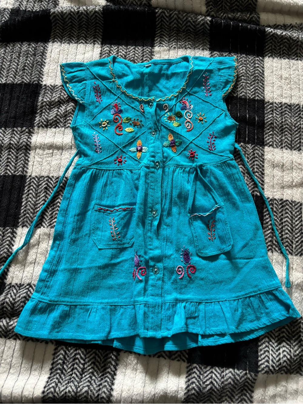 Size 4 blue dress